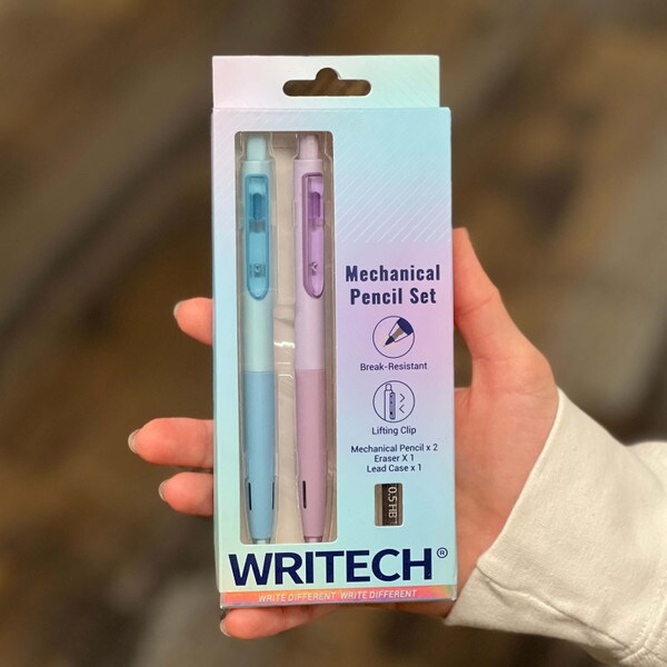 Writech Up-Pencil Mechanical Pencil 0.5mm Starter Set